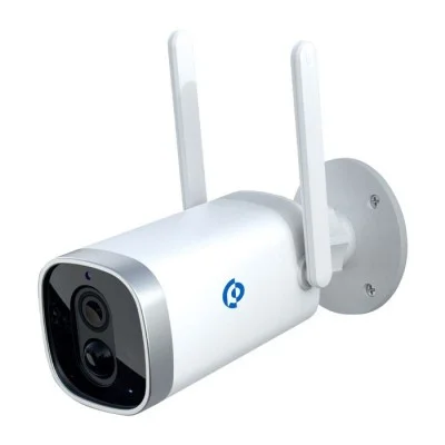 Powerology Wireless Outdoor Camera With Solar Panel